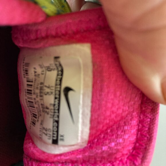 Nike Flex Trail 2  Sz 10 Women Teal/Lime - Picture 7 of 10